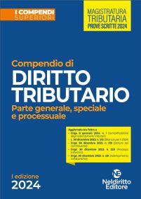 COMPENDIO SUPERIORE DI DIRITTO TRIBUTARIO 2024